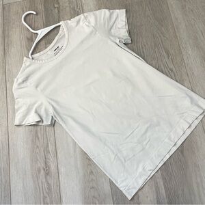 Skims Smoothing Tshirt short sleeve fitted womens Gray (large) casual minimalist